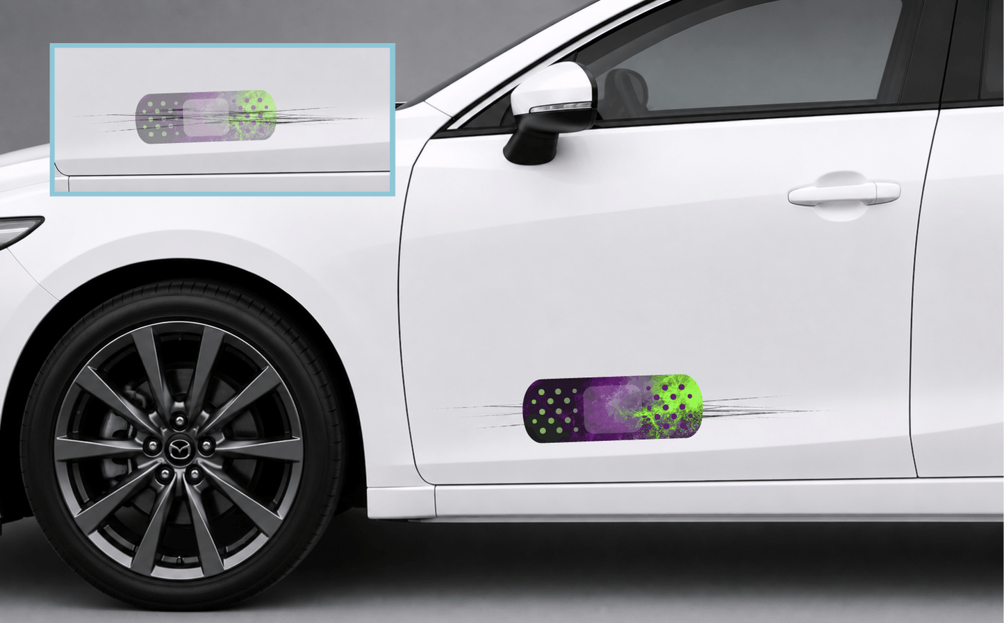 Gamma Burst Scratch Cover Decal- HD Livery Lab by HD Designs