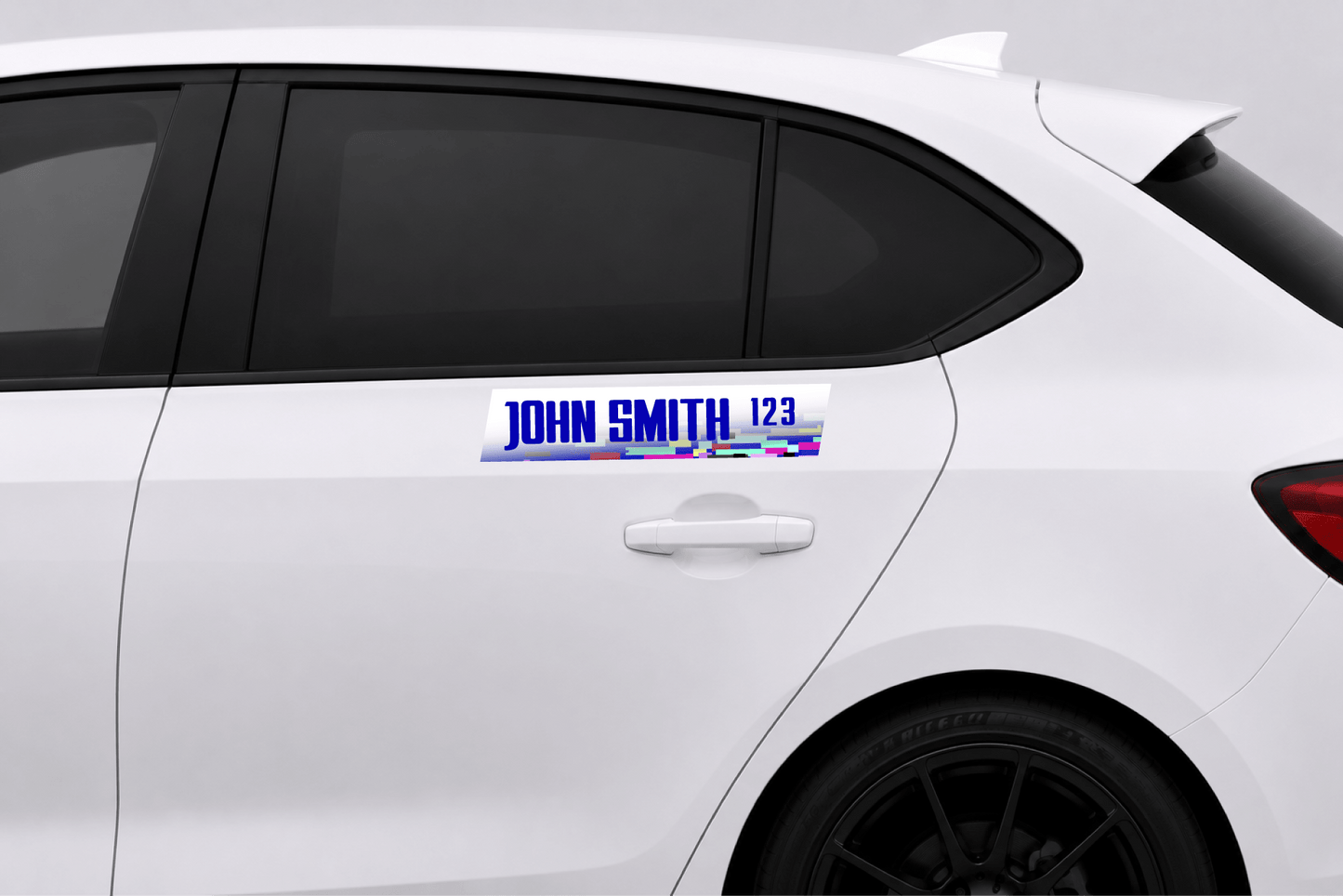 Glitch Shift Name Plate- HD Livery Lab by HD Designs