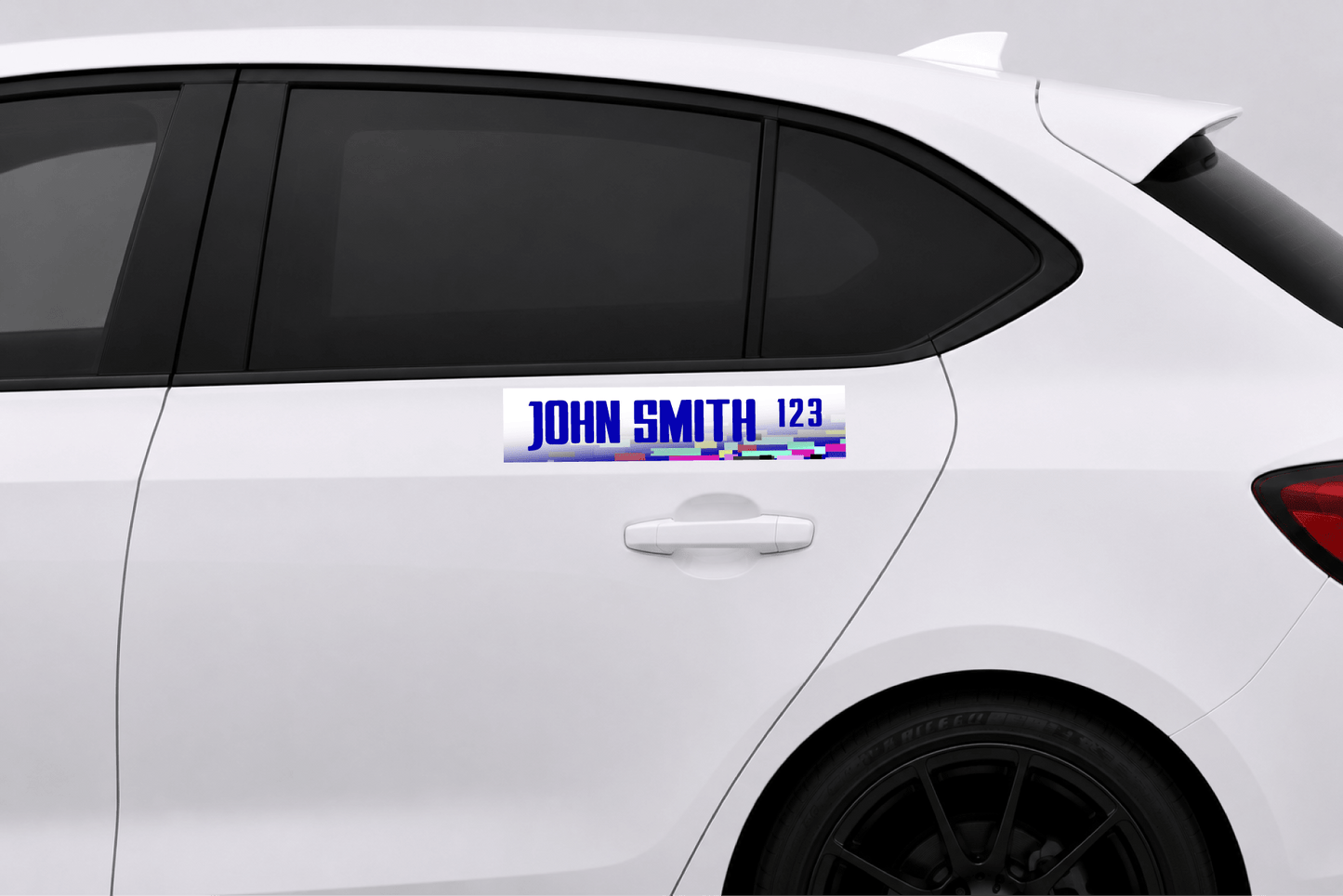 Glitch Shift Name Plate- HD Livery Lab by HD Designs