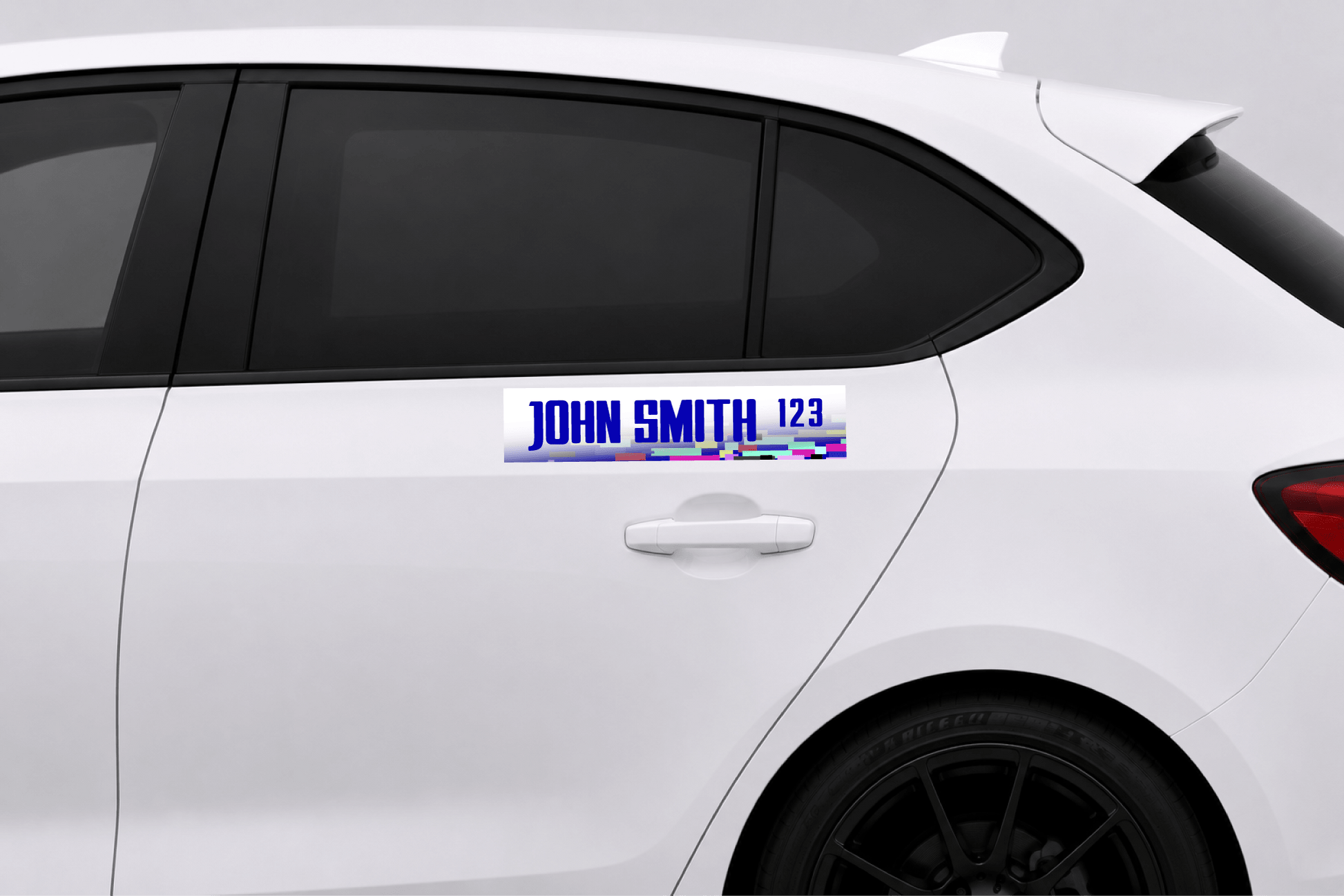Glitch Shift Name Plate- HD Livery Lab by HD Designs