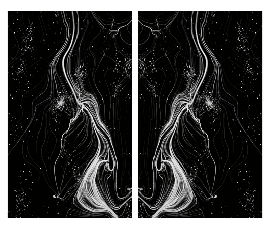 Phantom Flow pillar kit artwork featuring flowing smoke graphics.
