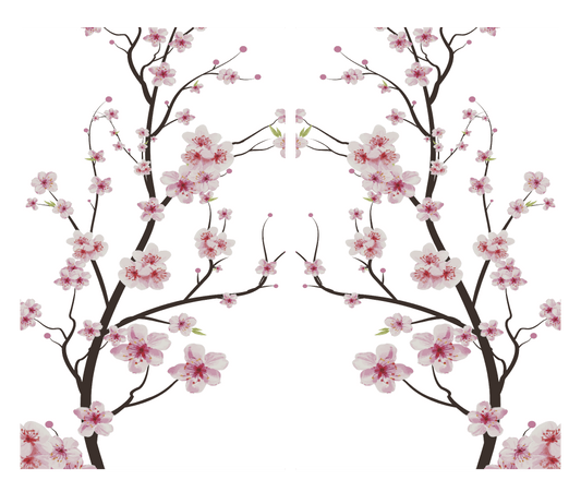 Sakura Drift pillar kit artwork featuring cherry blossom branches.